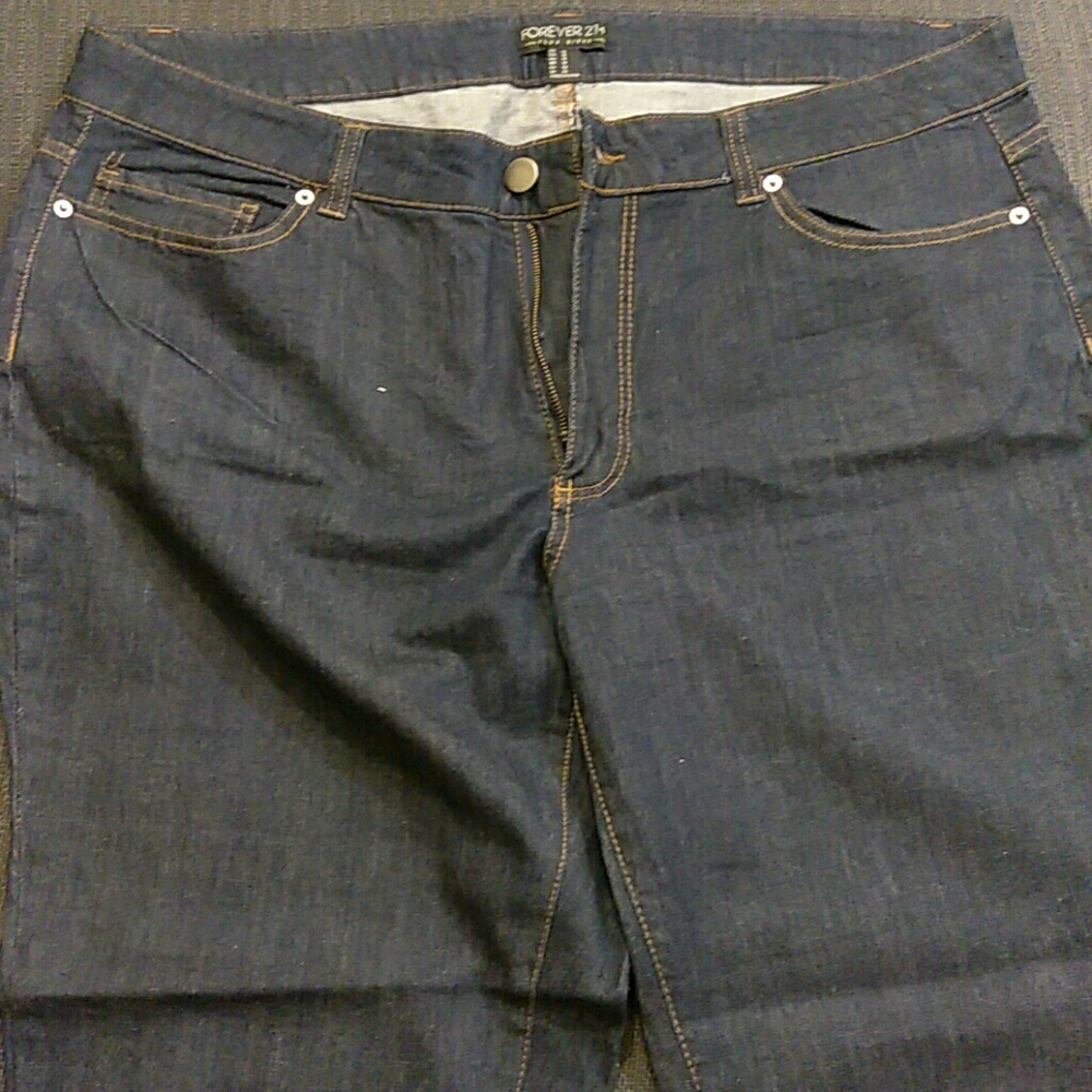 Plus size Capri jeans